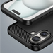 Carbon Case for iPhone 16 Plus Silicone Case - Black - Cell phone cases and covers<<<HurtelXML