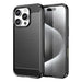 Carbon Case for iPhone 16 Pro Max Silicone Case - Black - Cell phone cases and covers<<<HurtelXML
