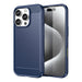 Carbon Case for iPhone 16 Pro Max Silicone Case - Blue - Cell phone cases and covers<<<HurtelXML