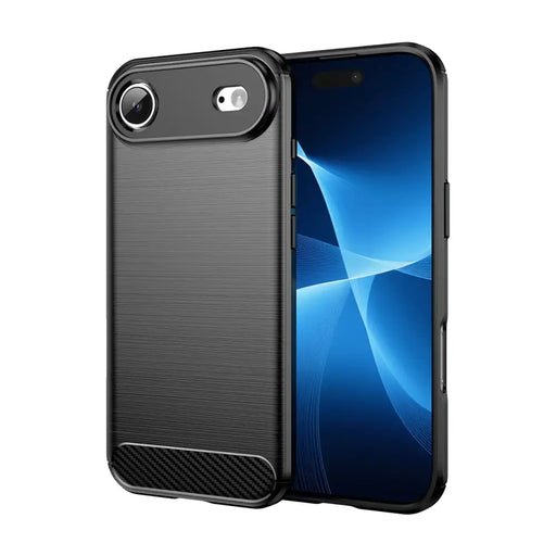 Carbon Case for iPhone 17 Air - Black - Cell phone cases and covers<<<HurtelXML