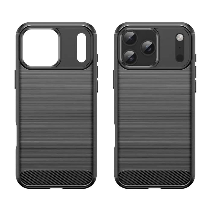 Carbon Case for iPhone 17 Pro - Black - Cell phone cases and covers<<<HurtelXML