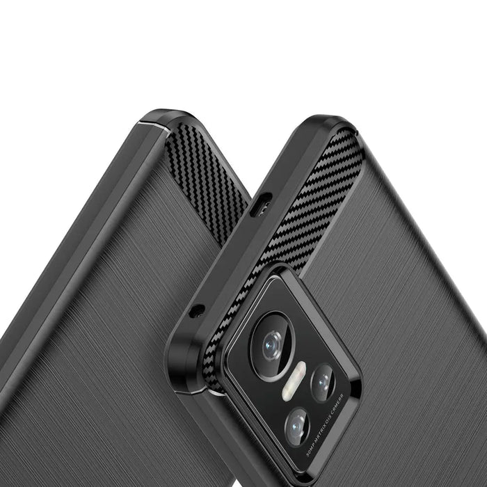 Carbon Case case for Realme GT Neo 3 flexible silicone carbon cover black - Cell phone cases and covers<<<HurtelXML