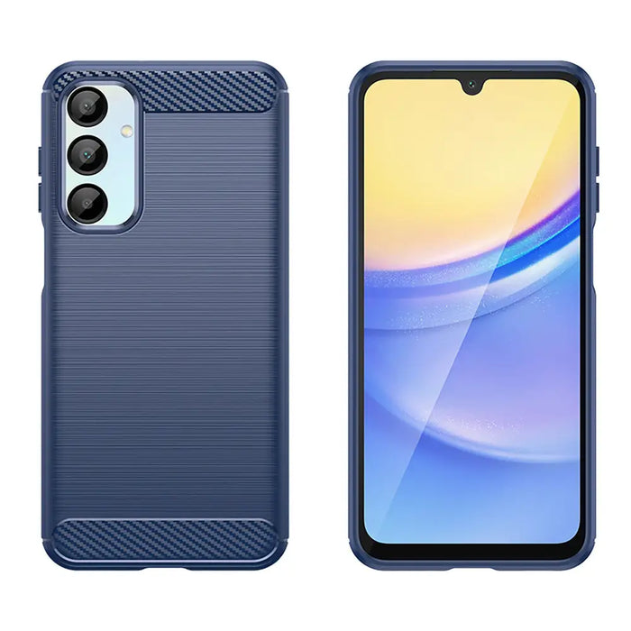 Carbon Case for Samsung Galaxy A16 / A16 5G - Blue - Cell phone cases and covers<<<HurtelXML