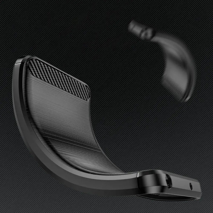 Carbon Case case for Samsung Galaxy A54 5G flexible silicone carbon cover black - Cell phone cases