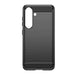 Carbon Case for Samsung Galaxy S25 Edge - Black - Cell phone cases and covers<<<HurtelXML