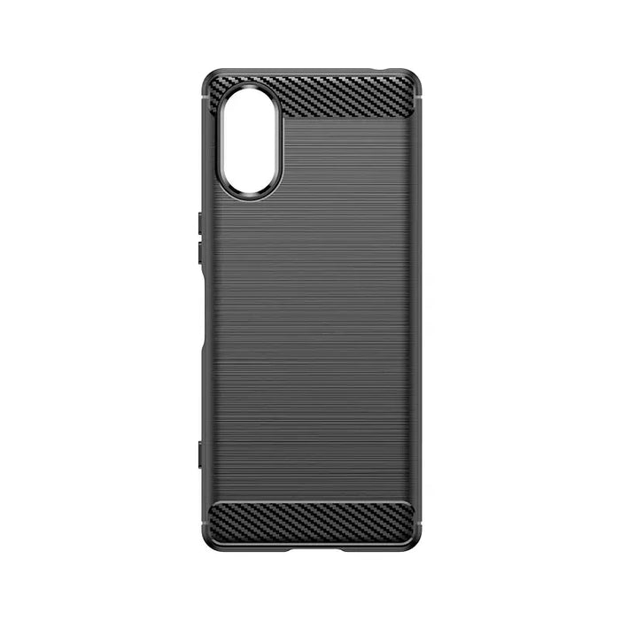 Carbon Case for Sony Xperia 5 V - black - Cell phone cases and covers<<<HurtelXML