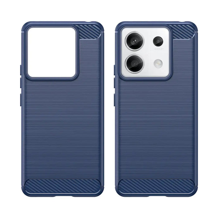 Carbon Case for Xiaomi Redmi Note 13 5G - blue - Cell phone cases and covers<<<HurtelXML