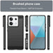 Carbon Case for Xiaomi Redmi Note 13 Pro+ - black - Cell phone cases and covers<<<HurtelXML