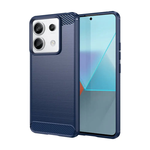 Carbon Case for Xiaomi Redmi Note 13 Pro - blue - Cell phone cases and covers<<<HurtelXML