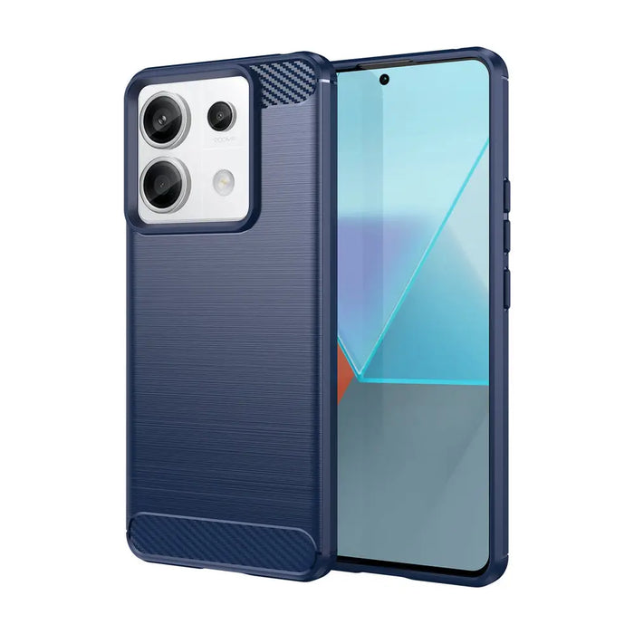 Carbon Case for Xiaomi Redmi Note 13 Pro - blue - Cell phone cases and covers<<<HurtelXML