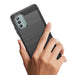 Carbon Case silicone case for Nokia G22/Nokia G42 - black - Cell phone cases and covers<<<HurtelXML