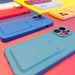 Card Armor Case Pouch Cover for iPhone 12 Pro Card Wallet Silicone Air Bag Armor Case Navy Blue - Cell phone cases