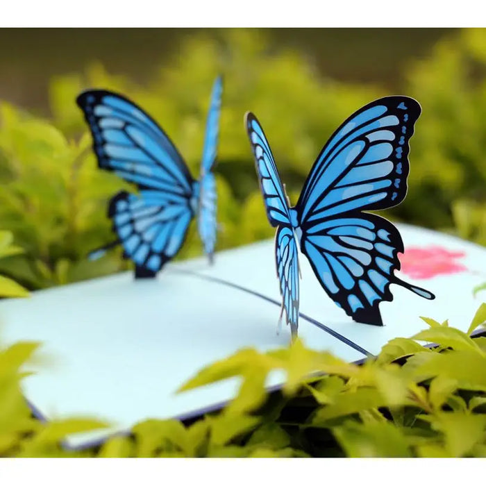 CARD BUTTERFLIES POP-UP ’BUTTERFLIES’ KIRIORI 10720 - Парти артикули<<<Декорации<<<Мебели и интериор<<<Praktiker