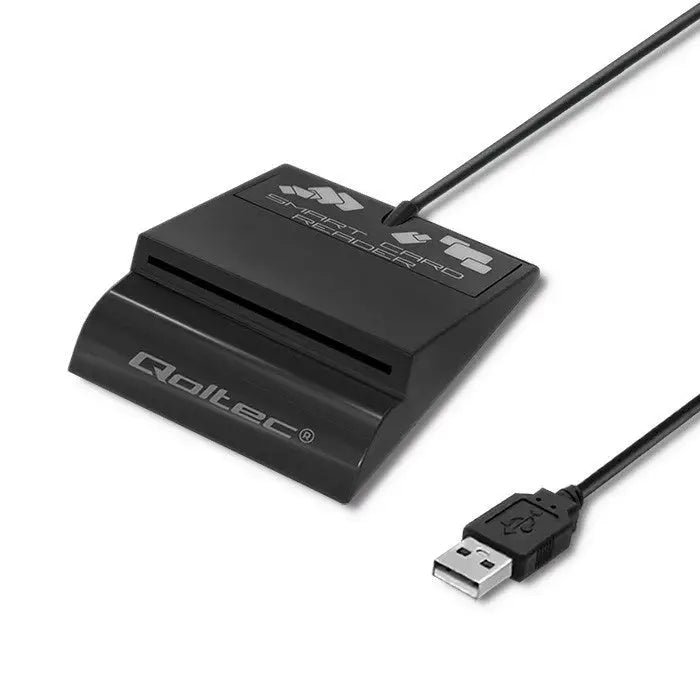 Card Reader Qoltec 50636 Black - Smart card readersAID-CKI<<<Auto IDAID<<<ActionPL&&&Мулти Четец за Карти<<<Компютър