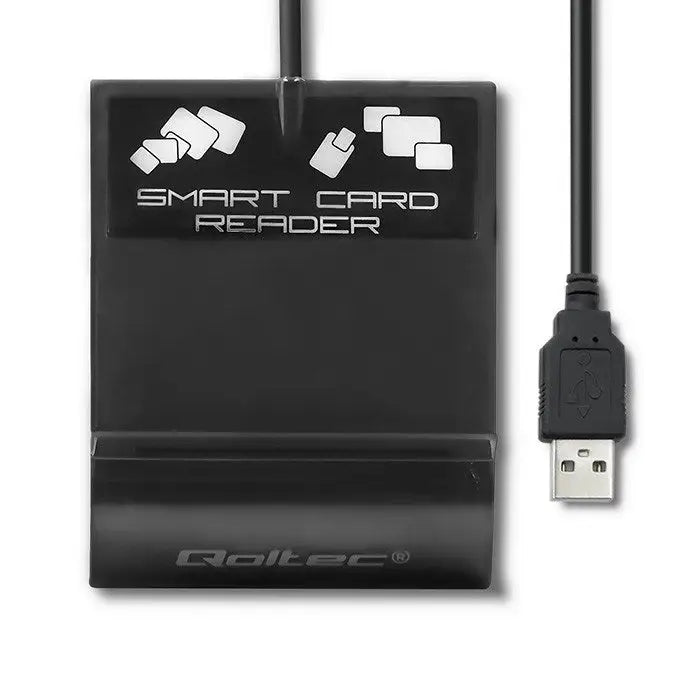 Card Reader Qoltec 50636 Black - Smart card readersAID-CKI<<<Auto IDAID<<<ActionPL&&&Мулти Четец за Карти<<<Компютър