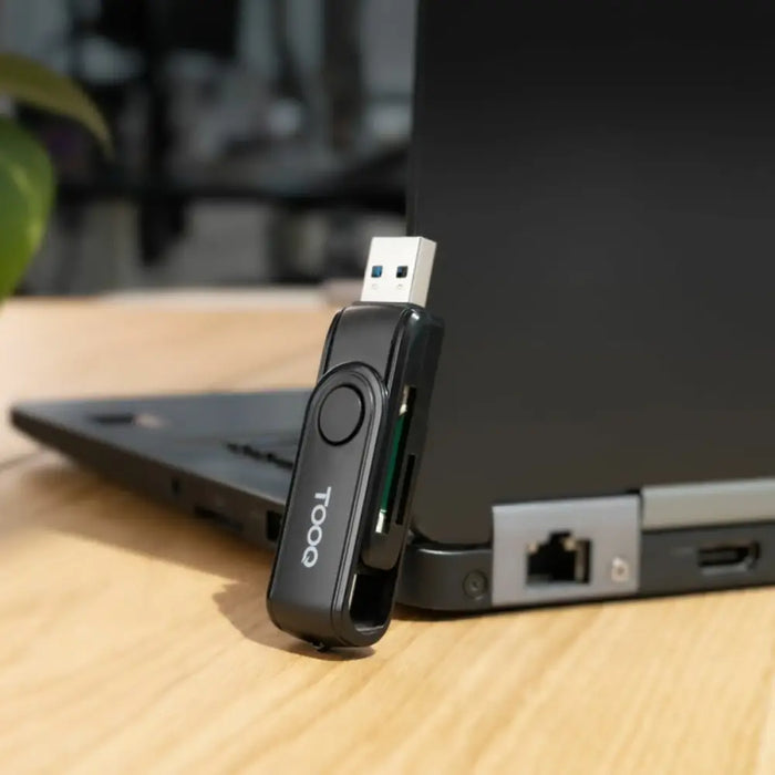 Card Reader TooQ TQR-3003B Black - Мулти Четец за Карти<<<Компютър Мрежи и компоненти<<<Компютри| Електроника<<<BigBuy