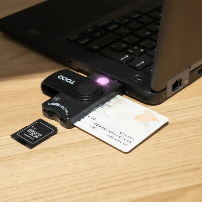 Card Reader TooQ TQR-3012B - Мулти Четец за Карти<<<Компютър Мрежи и компоненти<<<Компютри| Електроника<<<BigBuy