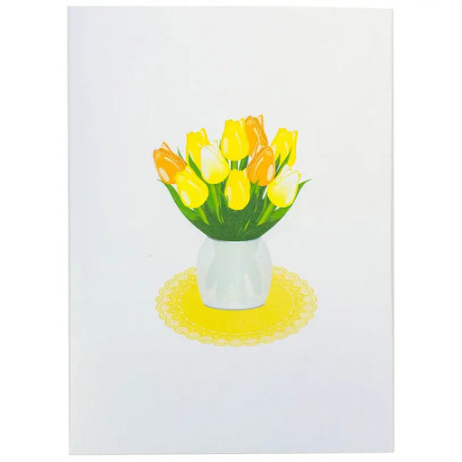 CARD TULIP POP-UP ’TULIP’ KIRIORI 10722 - Парти артикули<<<Декорации<<<Мебели и интериор<<<Praktiker
