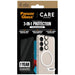CARE by PanzerGlass Flagship 3in1 Case + Privacy Glass + Lens for Samsung Galaxy S25 - Cell phone cases