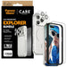 CARE by PanzerGlass Flagship Explorer 3-in-1 Case + Glass + Lens Protection Kit for iPhone 17 Pro - Cell phone cases