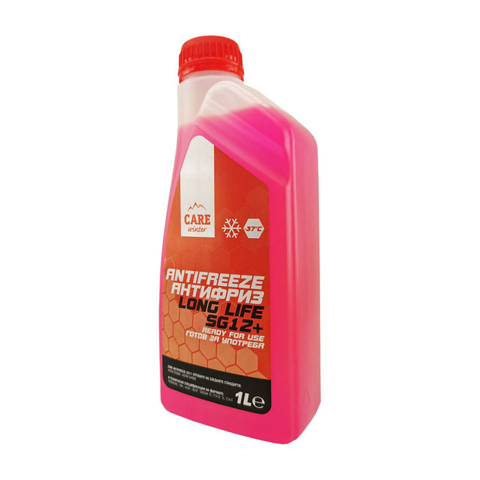 ANTIFREEZE G12 LONG LIFE 1L -37C READY FOR USE CARE