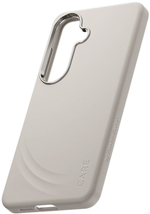 CARE by PanzerGlass Flow Vanilla Qi Case for Samsung Galaxy S26 - Beige