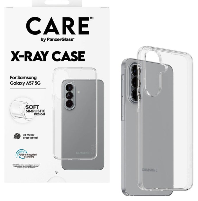 CARE by PanzerGlass Fashion X-Ray Case for Samsung Galaxy A57 - Transparent