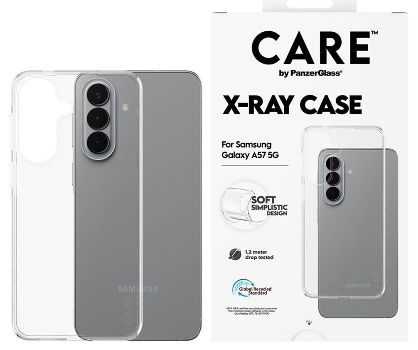 CARE by PanzerGlass Fashion X-Ray Case for Samsung Galaxy A57 - Transparent