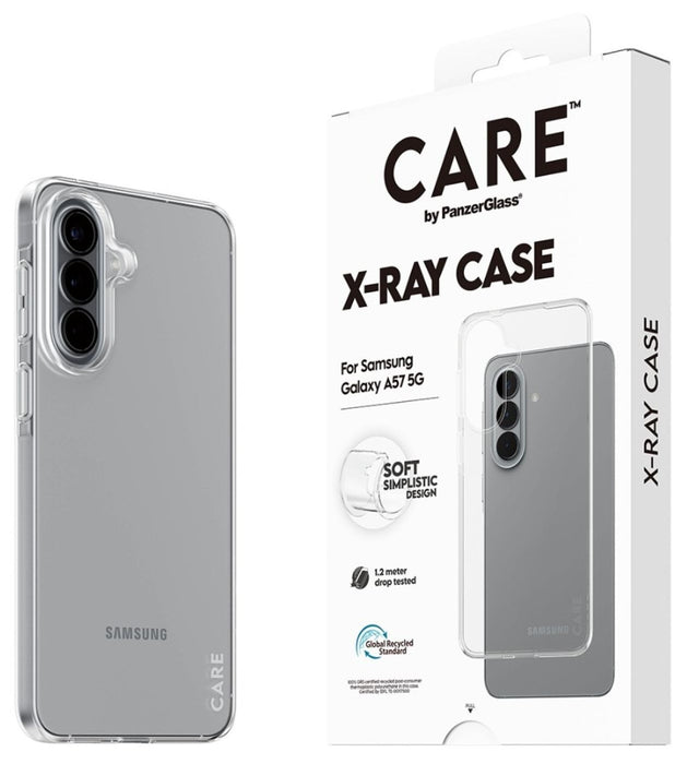 CARE by PanzerGlass Fashion X-Ray Case for Samsung Galaxy A57 - Transparent