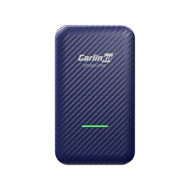 Carlinkit CP2A wireless adapter Apple Carplay/Android Auto (blue)