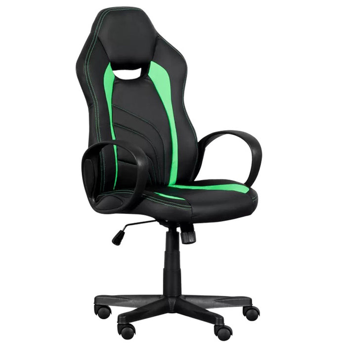OFFICE CHAIR CARMEN 7525 BLACK - GREEN