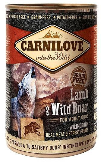 CARNILOVE Into the Wild Lamb&Wild Boar - Wet dog food - 400 g - Wet foodDLP-KAM<<<For the dogDLP<<<ActionPL
