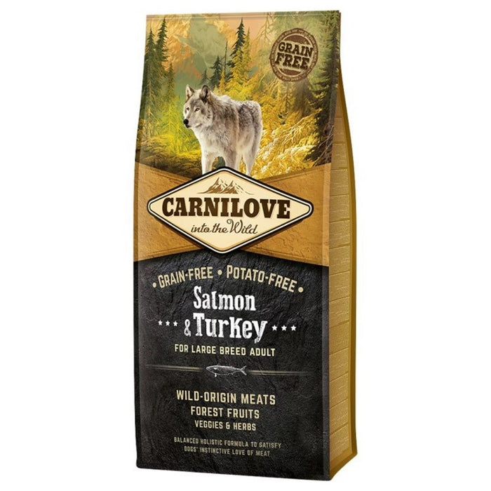 CARNILOVE Adult Salmon and turkey Large breeds - dry dog food - 4kg