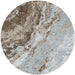 CARPET EVEREST BLUE-BROWN Φ80 CM - Килими<<<Килими<<<Мебели и интериор<<<Praktiker&&&Килими<<<Килими<<<Подови и стенни