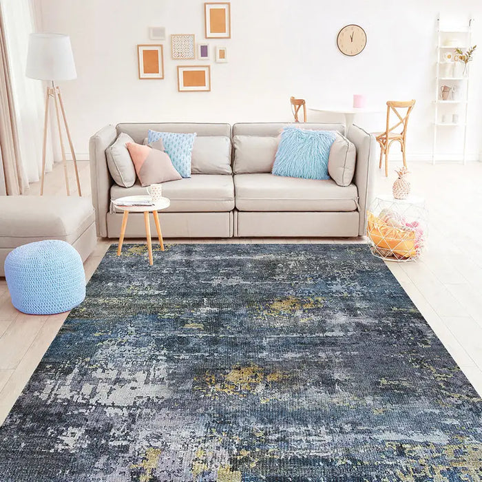 CARPET VALENCIA 80X150 CM IMPRESSION BLUE - Килими<<<Килими<<<Мебели и интериор<<<Praktiker&&&Килими<<<Килими<<<Подови