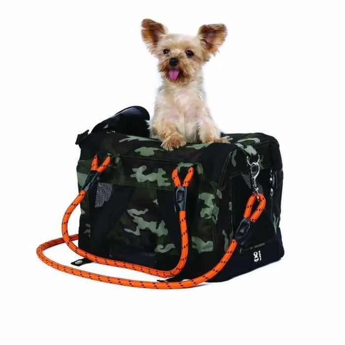 Carry bag MPETS Green Orange 41 x 28 x 28 cm - Домашни Животни<<<Дом Градина<<<BigBuy&&&Пътуване и разходки<<<Домашни