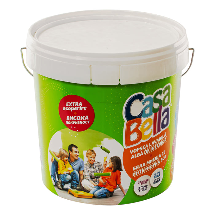 INTERIOR PAINT WHITE 8.5 L CASA BELLA