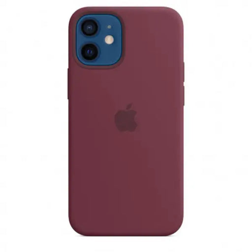 Case Apple iPhone 12 mini Silicone Case Plum mhkq3 - Калъфи за телефони<<<Аксесоари за телефони<<<Телефони<<<Телефони и