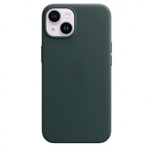 Case Apple iPhone 14 Leather Forest Green mpp53 - Калъфи за телефони<<<Аксесоари за телефони<<<Телефони<<<Телефони и