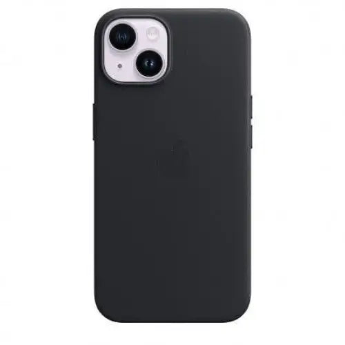 Case Apple iPhone 14 Leather Midnight mpp43 - Калъфи за телефони<<<Аксесоари за телефони<<<Телефони<<<Телефони и