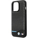Case BMW BMHCP13X22NBCK iPhone 13 Pro Max 6.7’’ black/black hardcase Leather Carbon - Cell phone cases