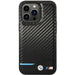 Case BMW BMHCP13X22NBCK iPhone 13 Pro Max 6.7’’ black/black hardcase Leather Carbon - Cell phone cases