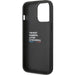 Case BMW BMHCP13X22NBCK iPhone 13 Pro Max 6.7’’ black/black hardcase Leather Carbon - Cell phone cases