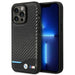 Case BMW BMHCP14L22NBCK iPhone 14 Pro 6.1 ’black / black Leather Carbon - Cell phone cases and covers<<<HurtelXML
