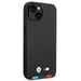 Case BMW BMHCP14M22PTDK iPhone 14 Plus 6.7 ’black / black Leather Stamp Tricolor - Cell phone cases