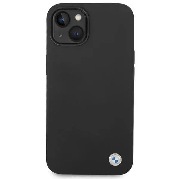 Case BMW BMHCP14MSILBK iPhone 14 Plus 6.7’’ black/black Silicone Metal Logo - Cell phone cases and covers<<<HurtelXML
