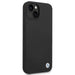 Case BMW BMHCP14MSILBK iPhone 14 Plus 6.7’’ black/black Silicone Metal Logo - Cell phone cases and covers<<<HurtelXML