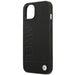 Case BMW BMHCP14MSLLBK iPhone 14 Plus 6.7 ’black / black Leather Stamp - Cell phone cases and covers<<<HurtelXML