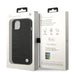 Case BMW BMHCP14MSLLBK iPhone 14 Plus 6.7 ’black / black Leather Stamp - Cell phone cases and covers<<<HurtelXML