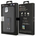 Case BMW BMHCP14S22GSLK iPhone 14 6.1’’ black/black hardcase Grip Hot Stamp - Cell phone cases and covers<<<HurtelXML